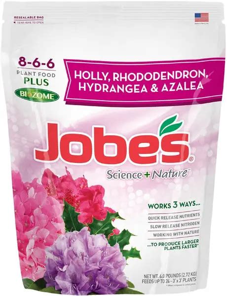 jobes hydrangea fertilizer
