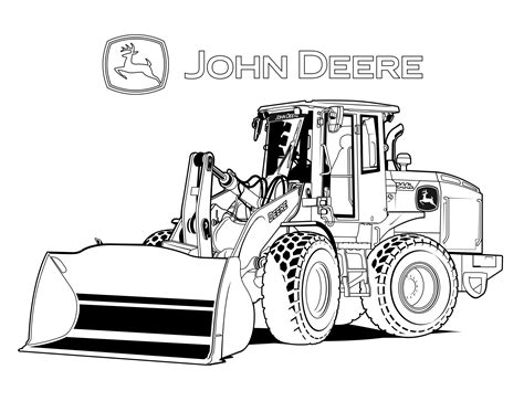 john deere coloring pages