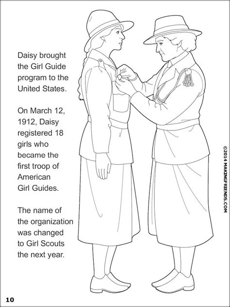 juliette gordon low coloring pages