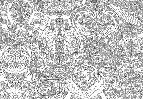 jumbo coloring pages for adults