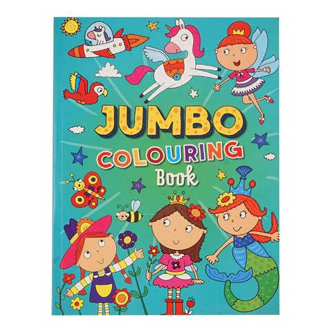 jumbo colouring book