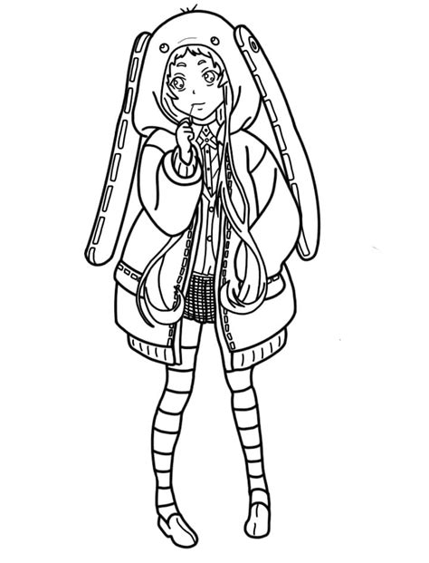 kakegurui coloring pages runa