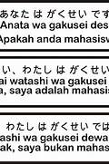 Kalimat Kompleks Bahasa Jepang