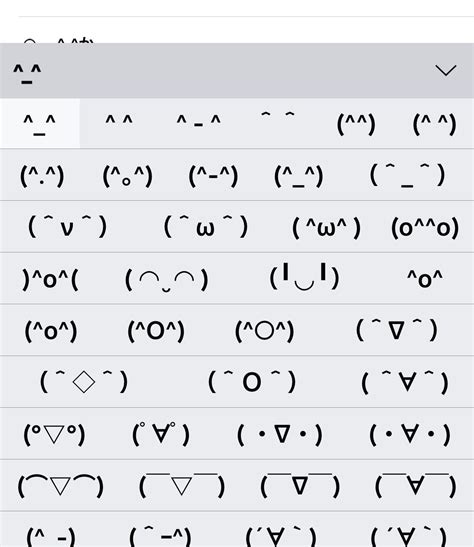 kaomoji emoji