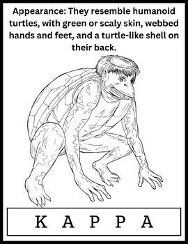 kappa coloring pages
