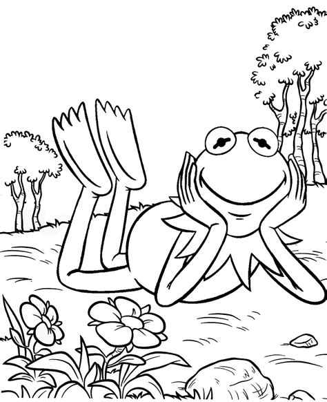 kermit the frog coloring book
