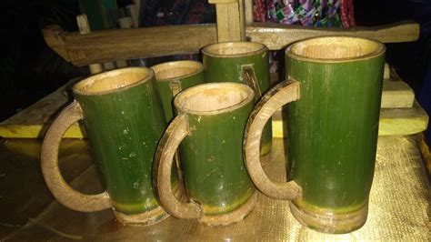Keunikan dan Estetika Gelas Bambu Ukir