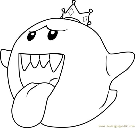 king boo coloring pages
