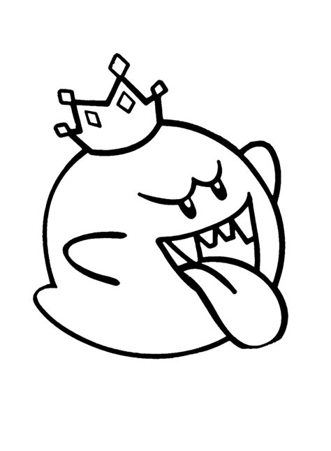 king boo coloring pages