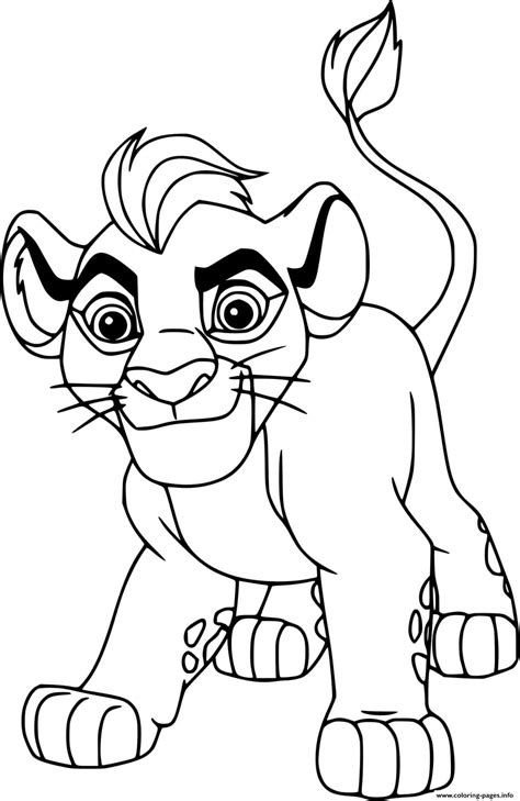 kion coloring pages