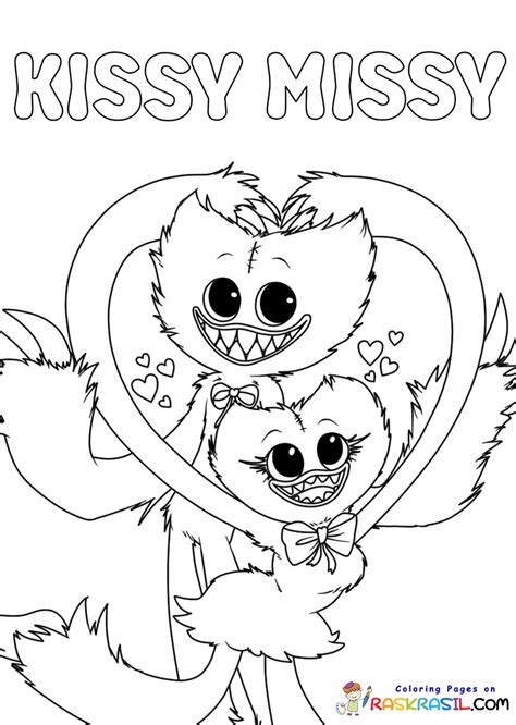 kissy missy coloring