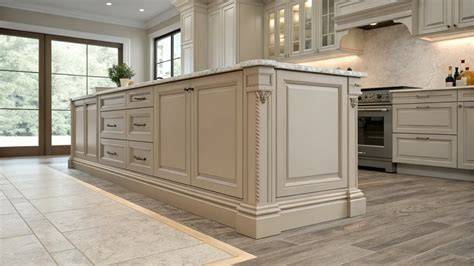 kitchen cabinet base molding ideas