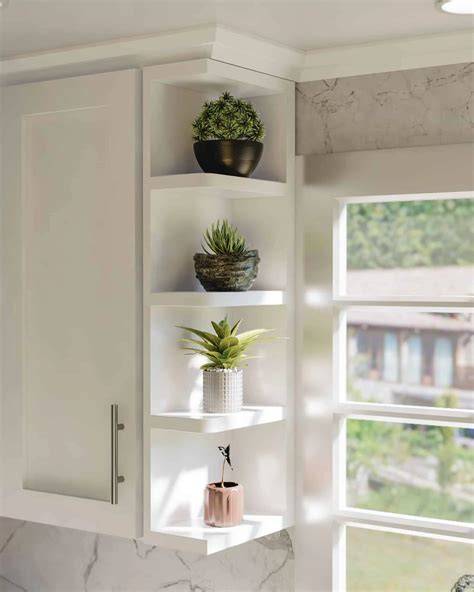 kitchen cabinet end shelf