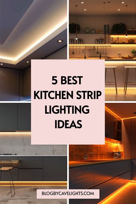 kitchen strip lighting ideas