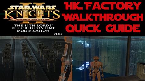 Kotor 2 False Batu Walkthrough