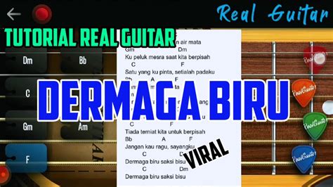 Kunci gitar Dermaga Biru