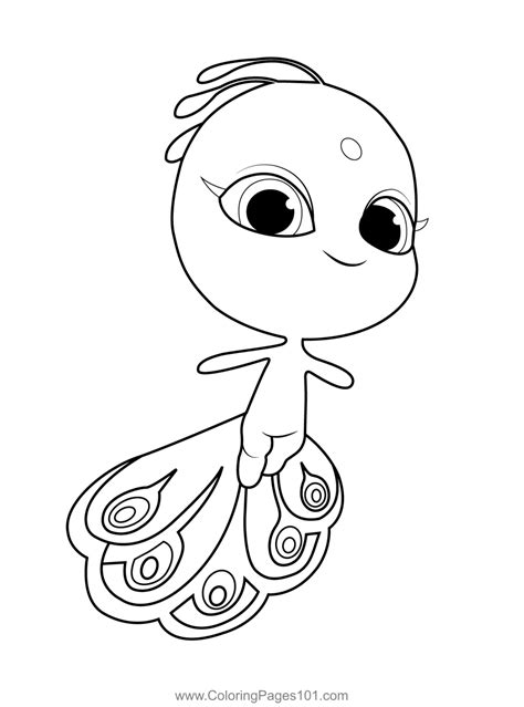 kwami miraculous ladybug coloring pages