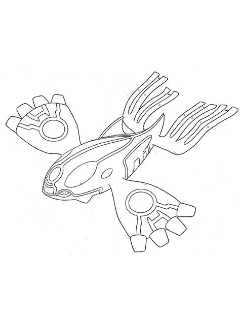 kyogre pokemon coloring pages