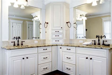 l shape bathroom vanity