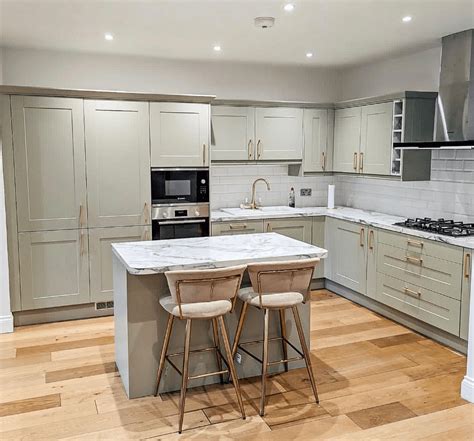 l shape kitchen island