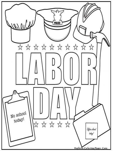 labor day coloring pages free printable