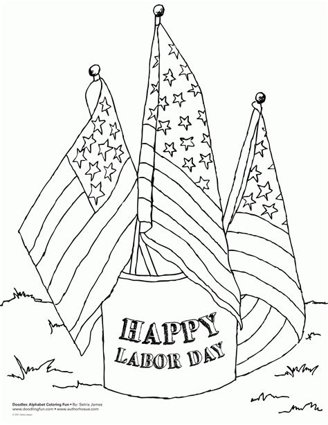 labor day coloring pages pdf