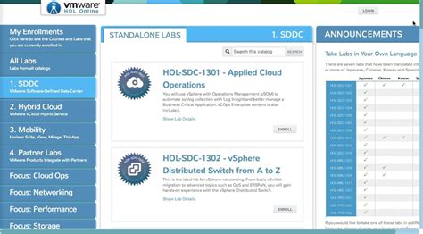 Labs Hol Vmware Hol Catalog