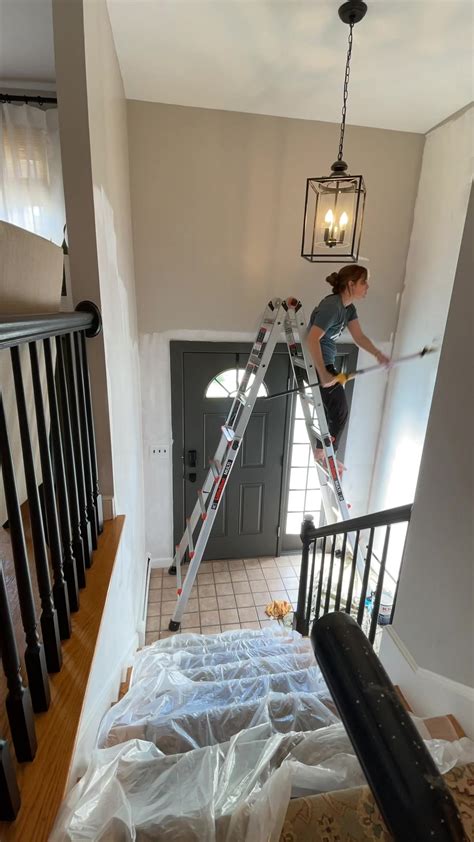 ladder high ceiling