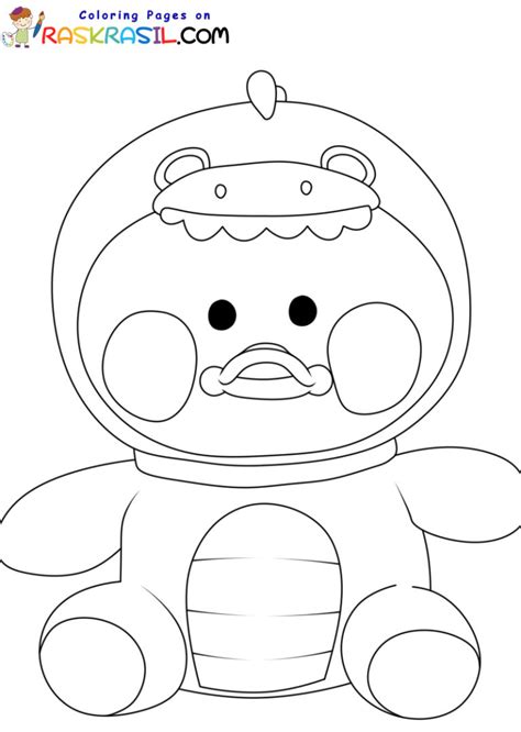 lalafanfan duck coloring pages