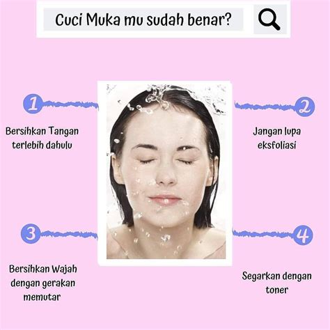 Tips mencuci wajah dengan baik dan benar