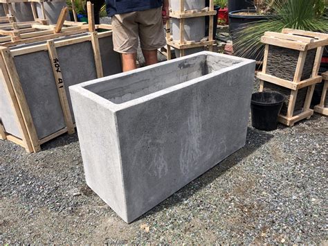 large concrete pots for plants