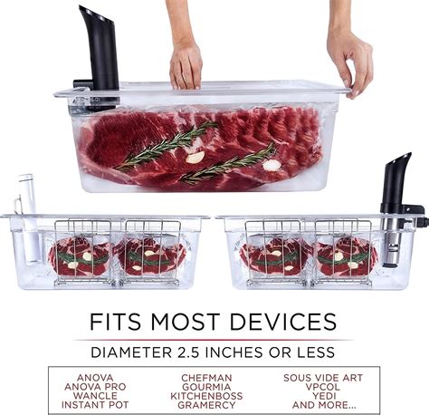 largest sous vide container