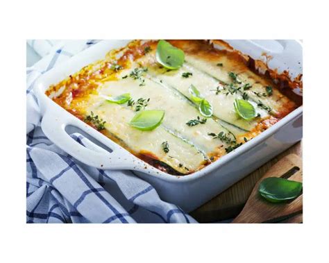 Lasagnes à la mozzarella saines
