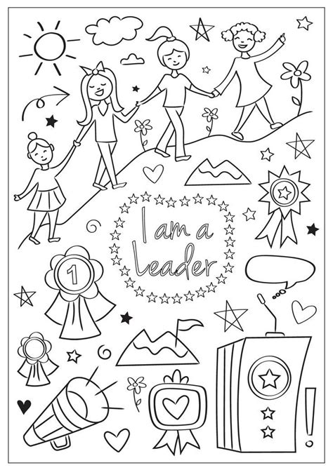 leader coloring pages