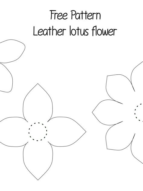 leather flower pattern