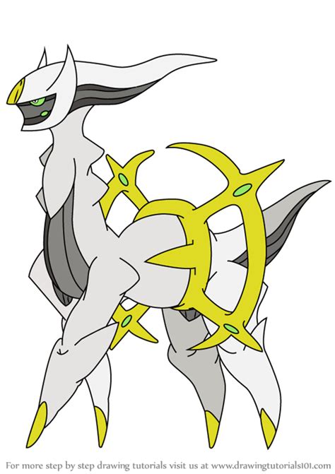 legendary pokemon drawing with colour
