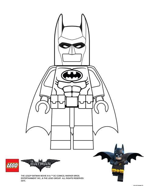 lego batman printable coloring pages