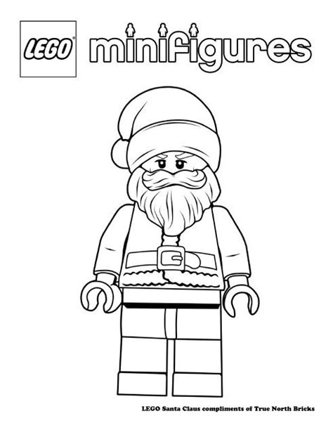 lego christmas coloring pages