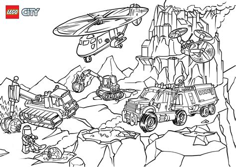 lego city coloring pages