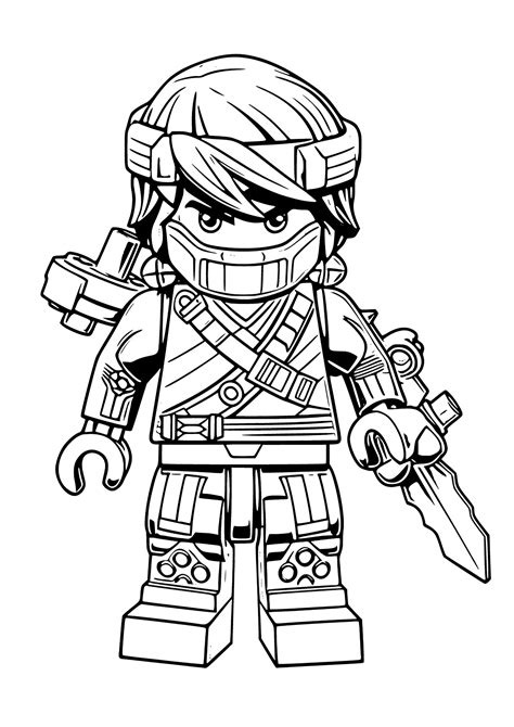 lego ninjago coloring