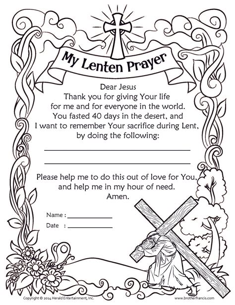 lent coloring pages catholic