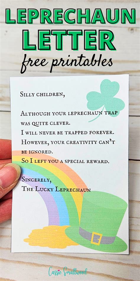 leprechaun letters