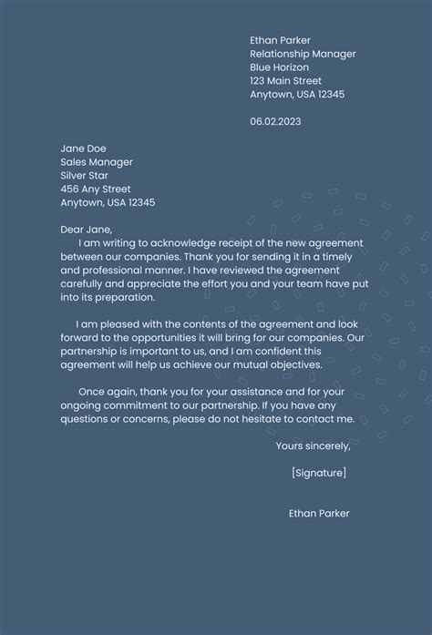 Contoh Struktur Surat