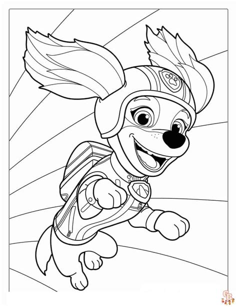 liberty paw patrol coloring pages