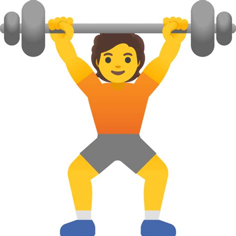 lifting emoji