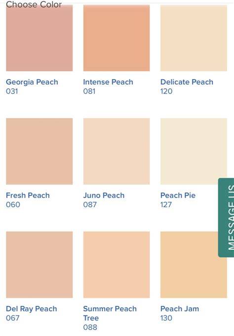 light peach paint