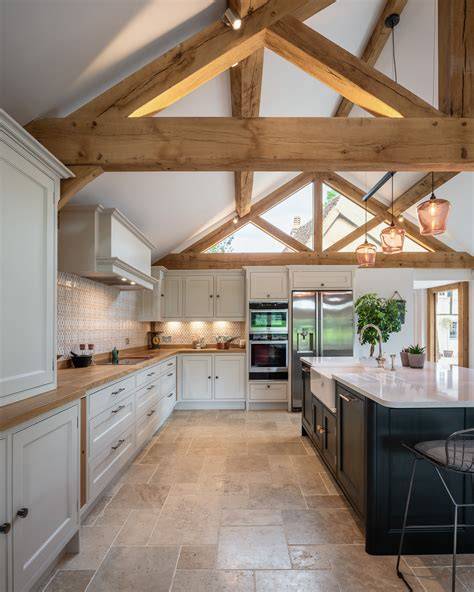 lighting a vaulted ceiling kitchen