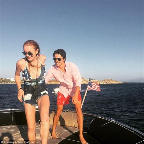 lindsay lohan greek boyfriend