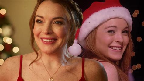lindsay lohan xmas movie 2022