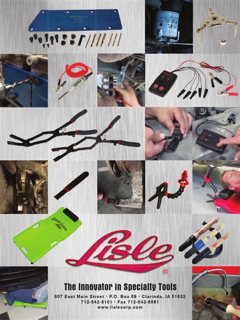 Lisle Tools Catalog